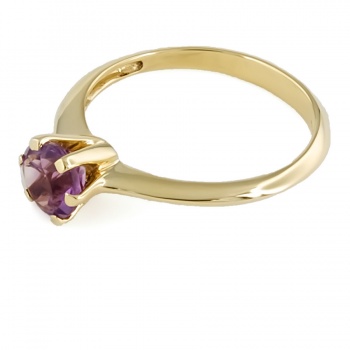 9ct gold Amethyst Ring size N